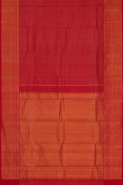 Image of Arani Silk Reddish Pink Saree