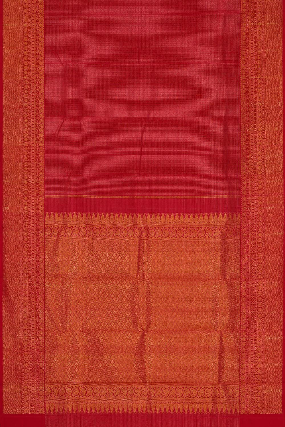 Arani Silk Reddish Pink Saree