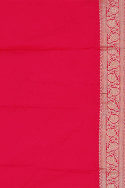 Image of Banarasi Silk Mustard Yellow Saree