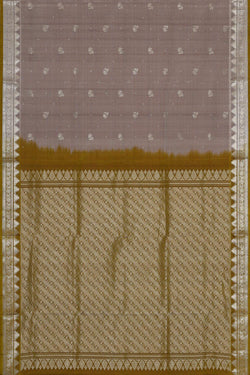 Image of Venkatagiri Silk Grey Saree