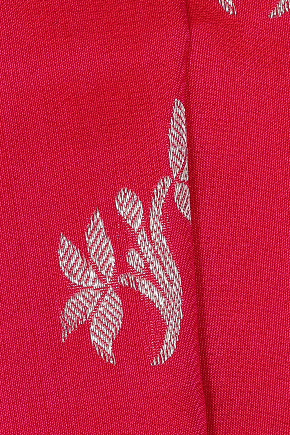 Venkatagiri Silk Rani Pink Saree