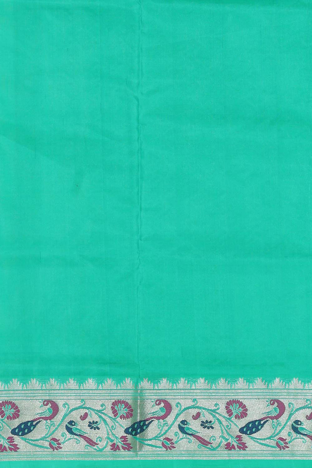 Venkatagiri Silk Light Sea Green Saree