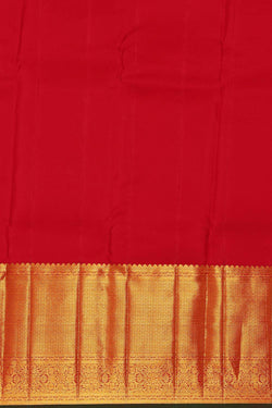 Image of Kanchipattu Cream Brocade Saree