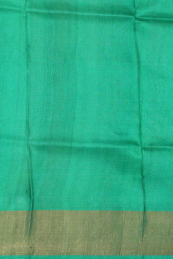 Image of Printed Tussar Silk Multicolour Saree