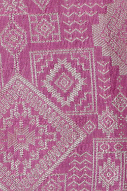 Image of Kanchipattu Pink Brocade Saree