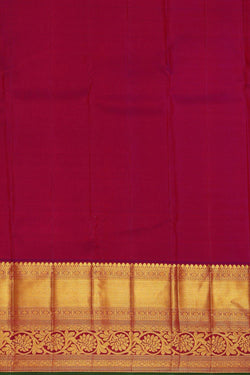 Image of Kanchipattu Red Brocade Saree