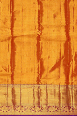 Image of Kanchipattu Gold Tissue Brocade Saree