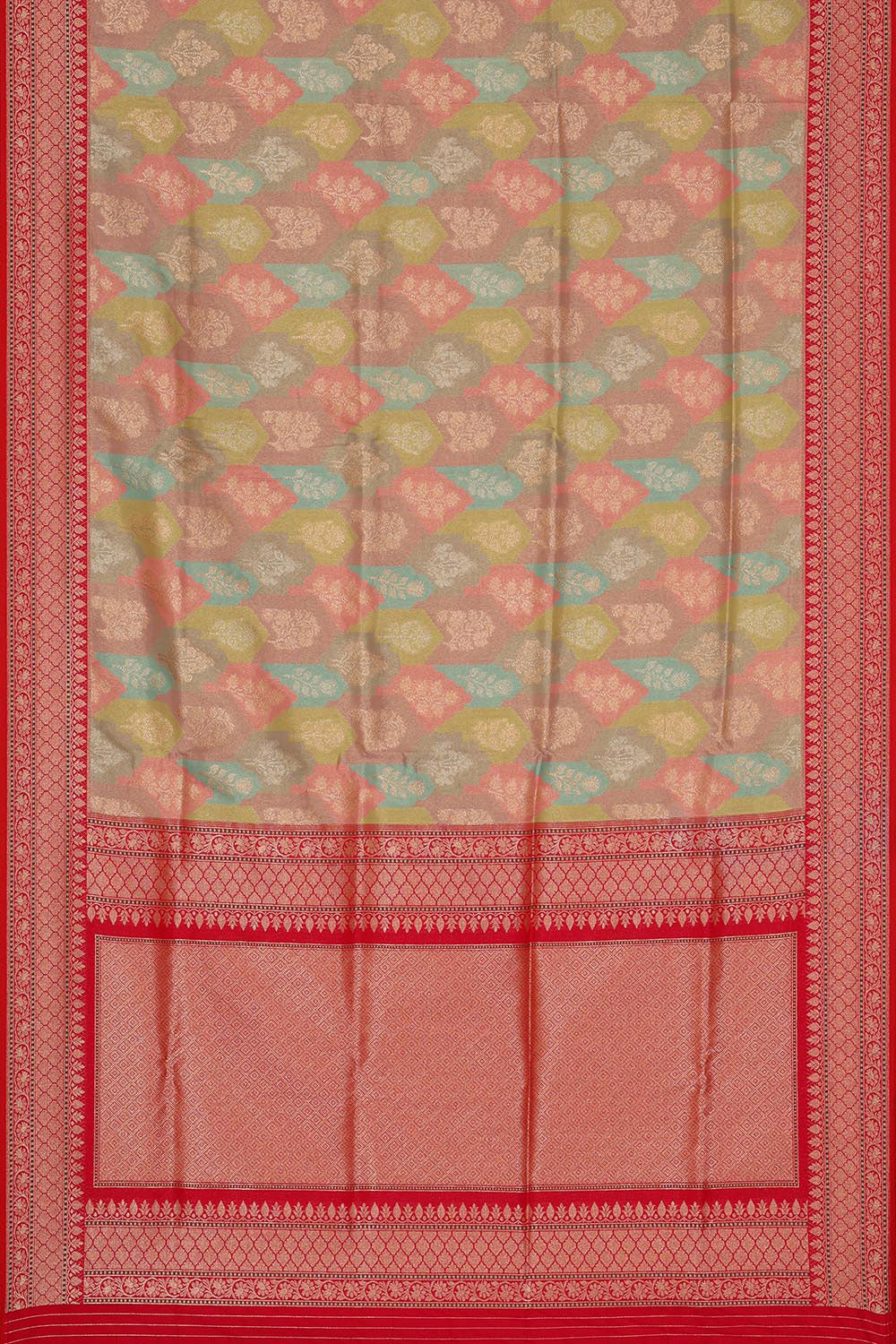 Banarasi Silk Multicolour Saree