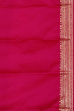 Image of Banarasi Silk Pink Saree