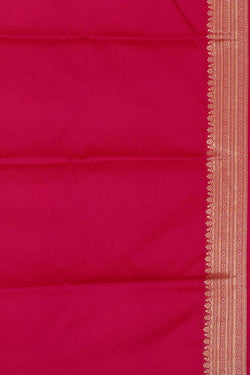 Image of Banarasi Silk Haldi Yellow Saree