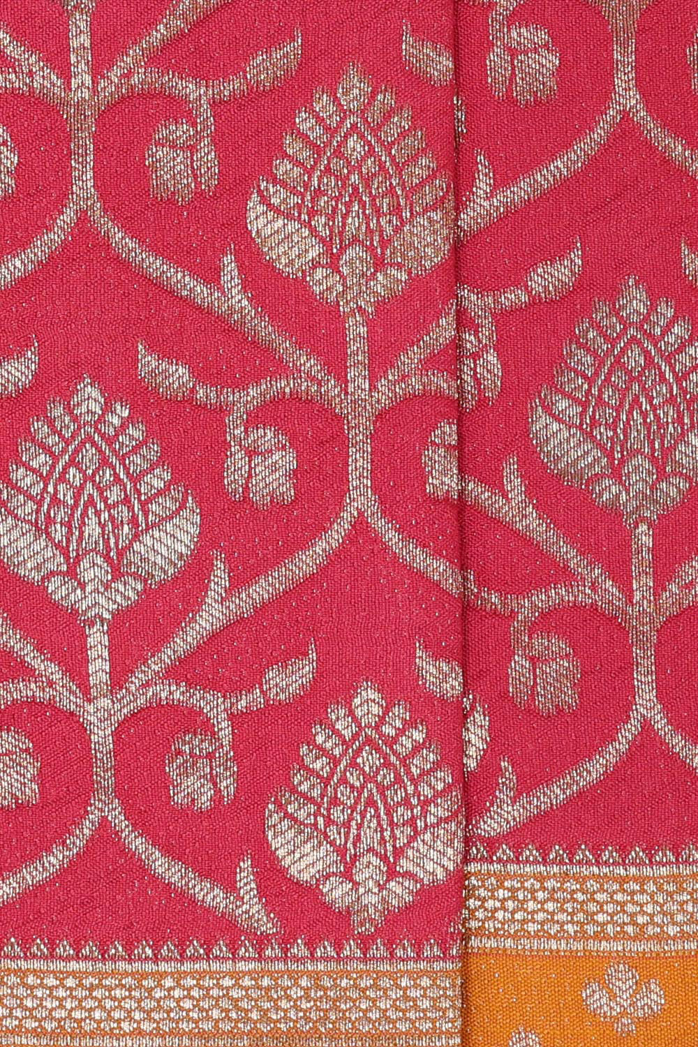 Banarasi Silk Pink Saree