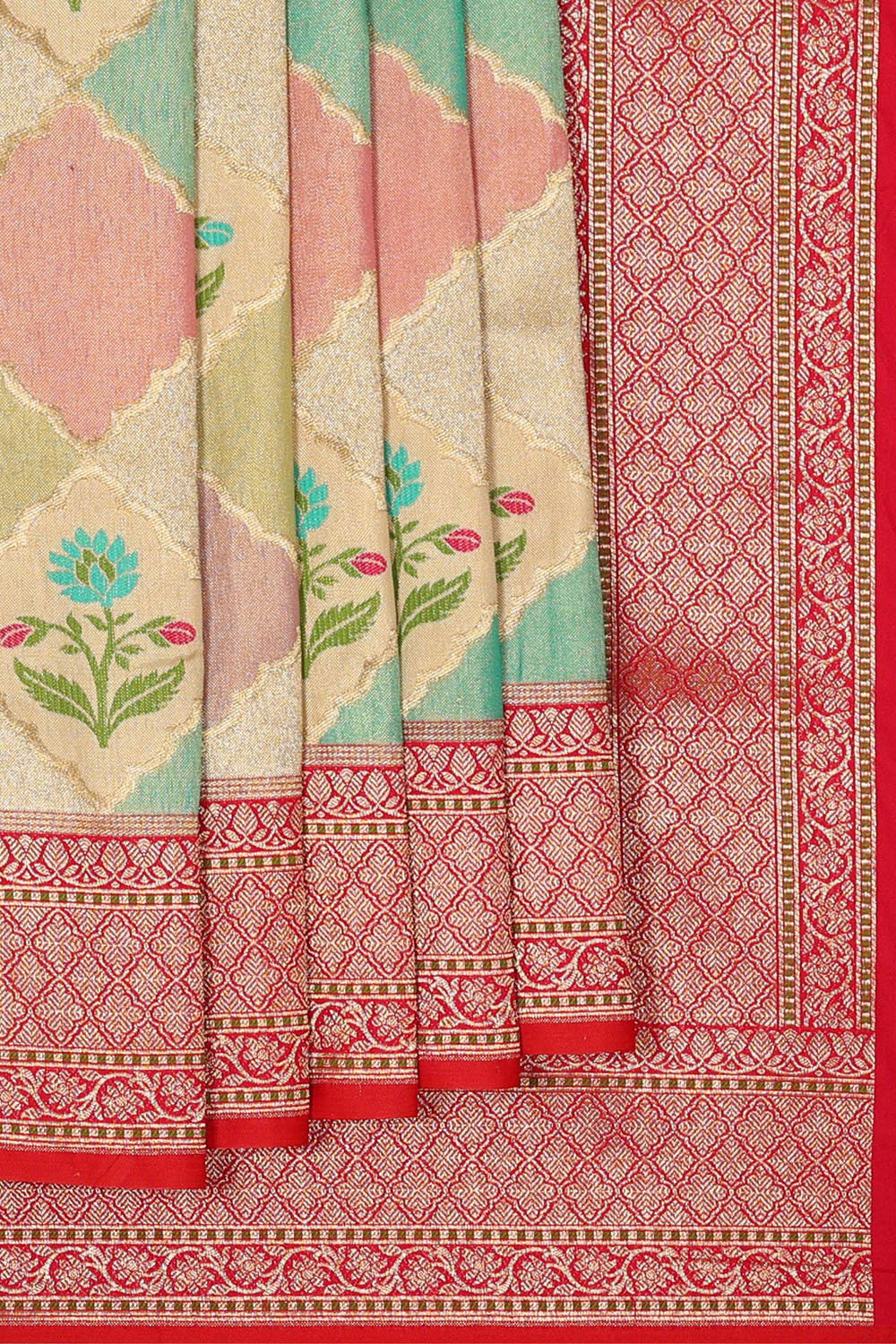 Banarasi Silk Multicolour Saree