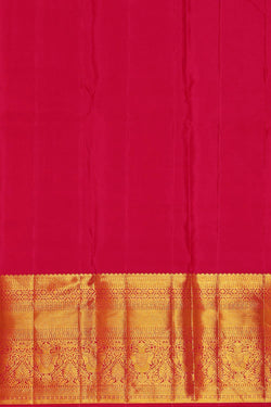 Image of Kanchipattu Cream Brocade Saree