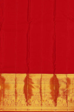 Image of Kanchipattu Cream Brocade Saree