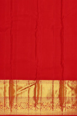 Image of Kanchipattu Cream Brocade Saree