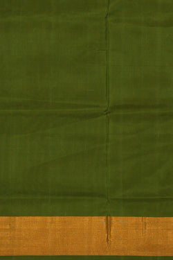 Image of Uppada Silk Mustard Yellow Saree