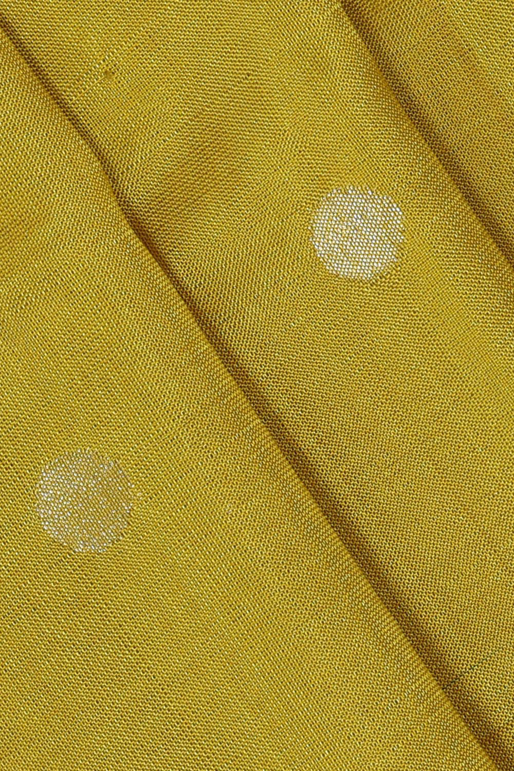 Uppada Silk Greenish Yellow Saree