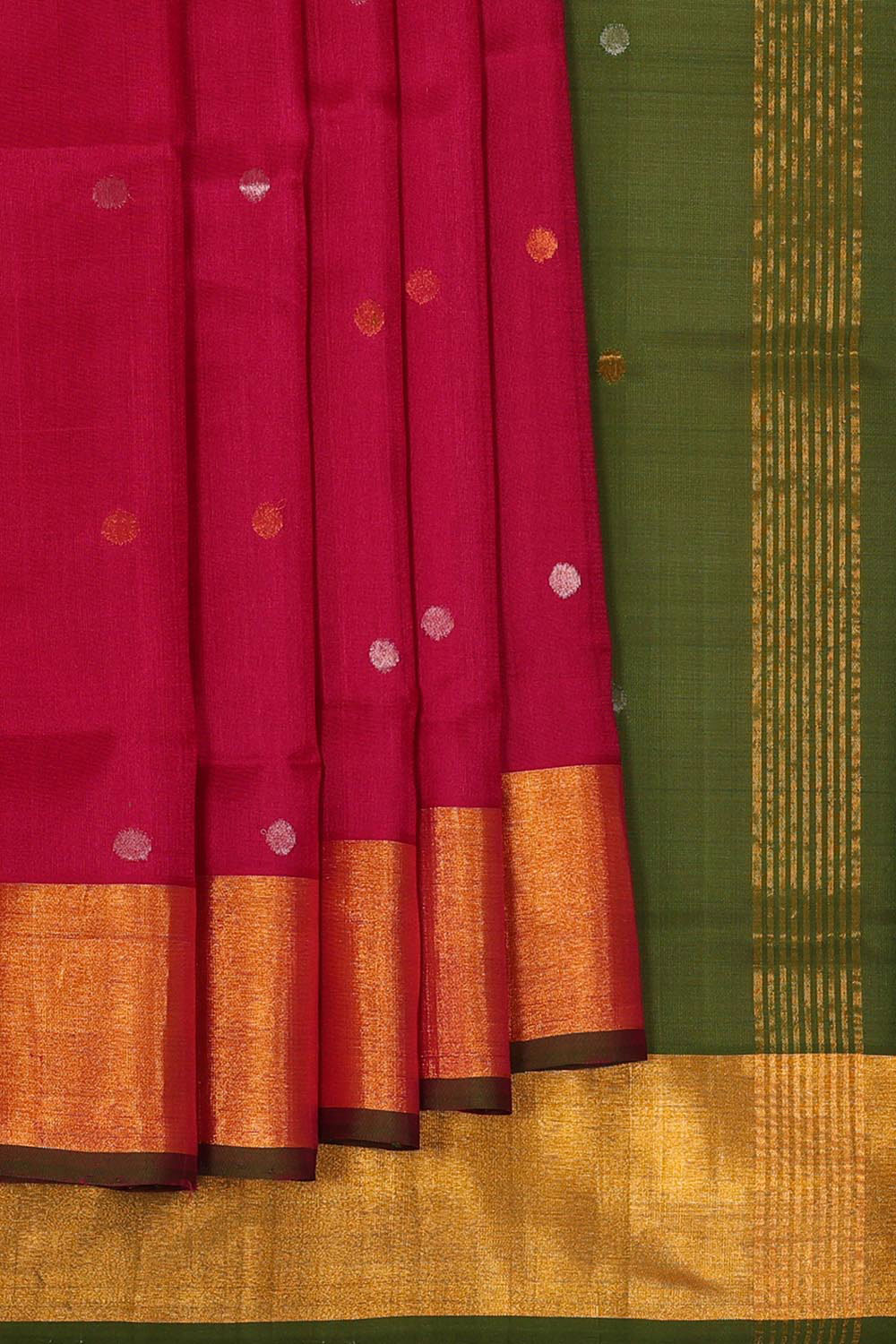 Uppada Silk Magenta Saree