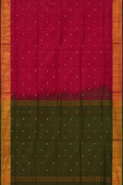 Image of Uppada Silk Magenta Saree