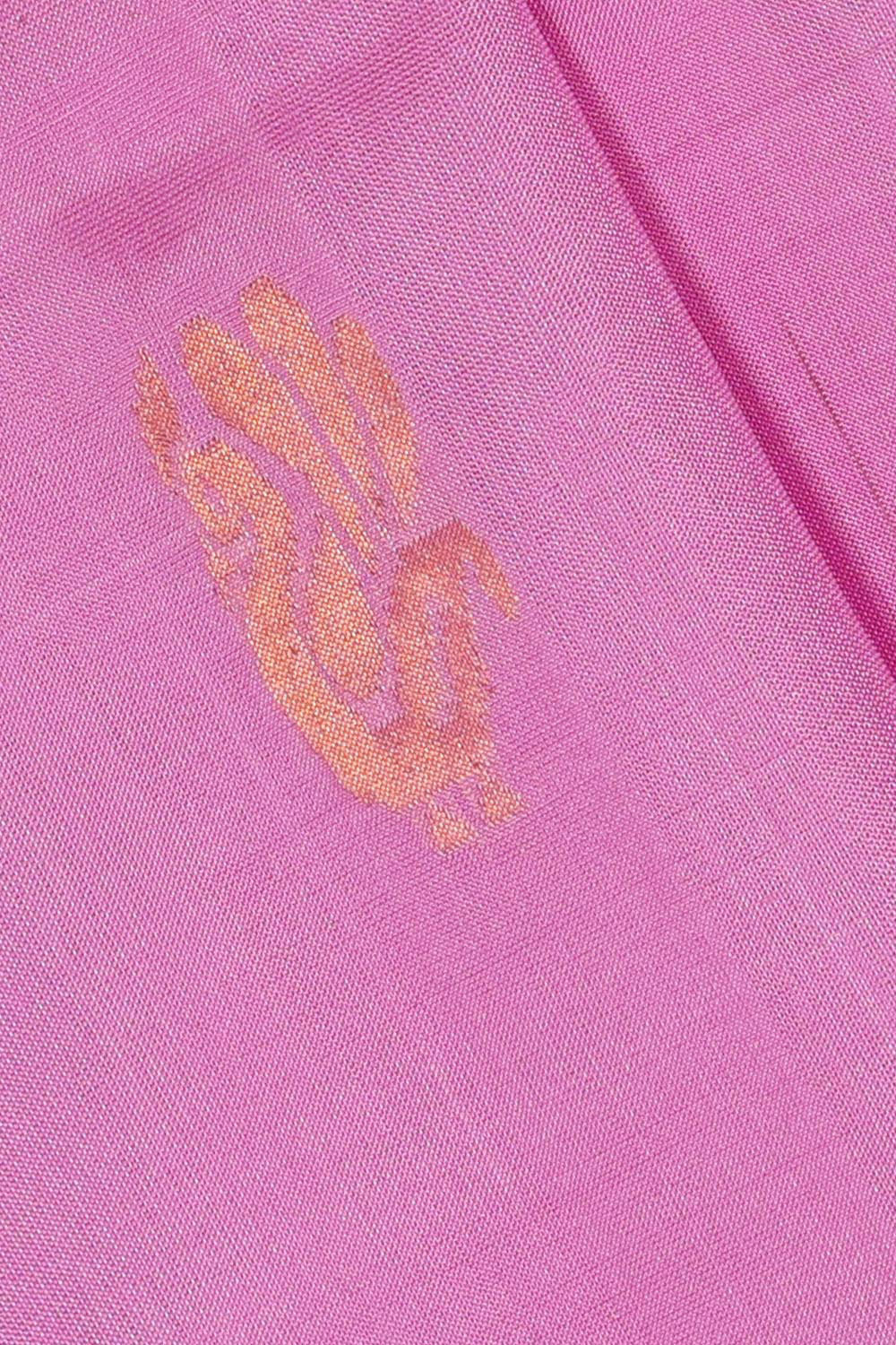 Uppada Silk Rose Pink Saree