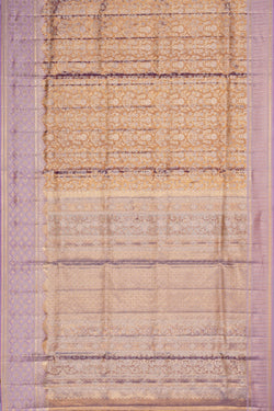 Image of Kanchipattu Tissue Brocade Lavender Saree