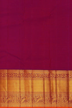 Image of Kanchipattu Ice Blue Brocade Saree