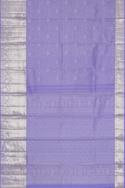 Image of Kanchipattu Lavender Brocade Saree