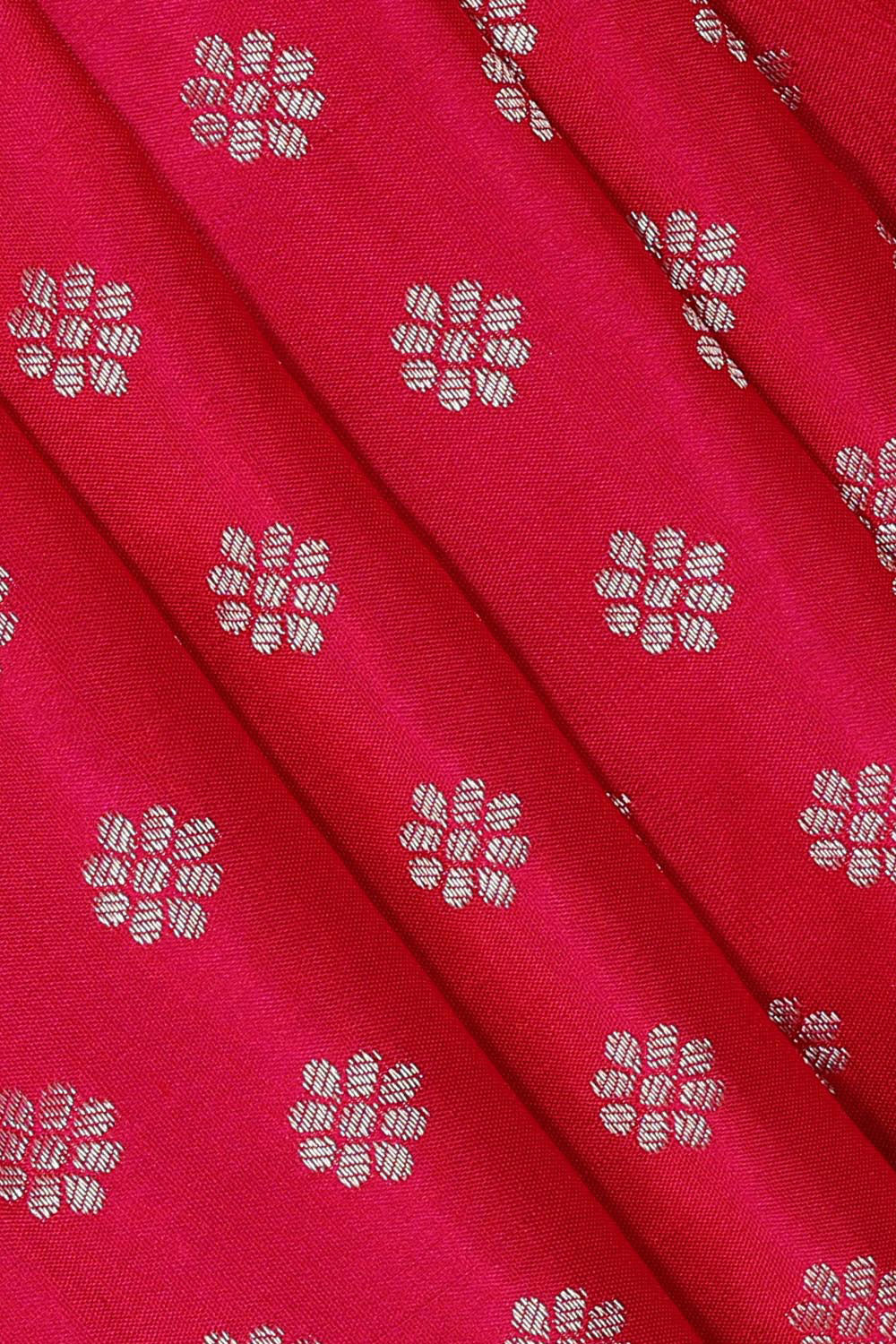 Kanchipattu Rani Pink Brocade Saree