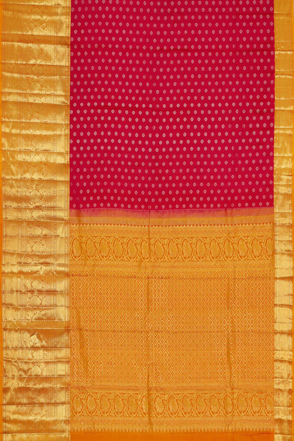 Kanchipattu Rani Pink Brocade Saree