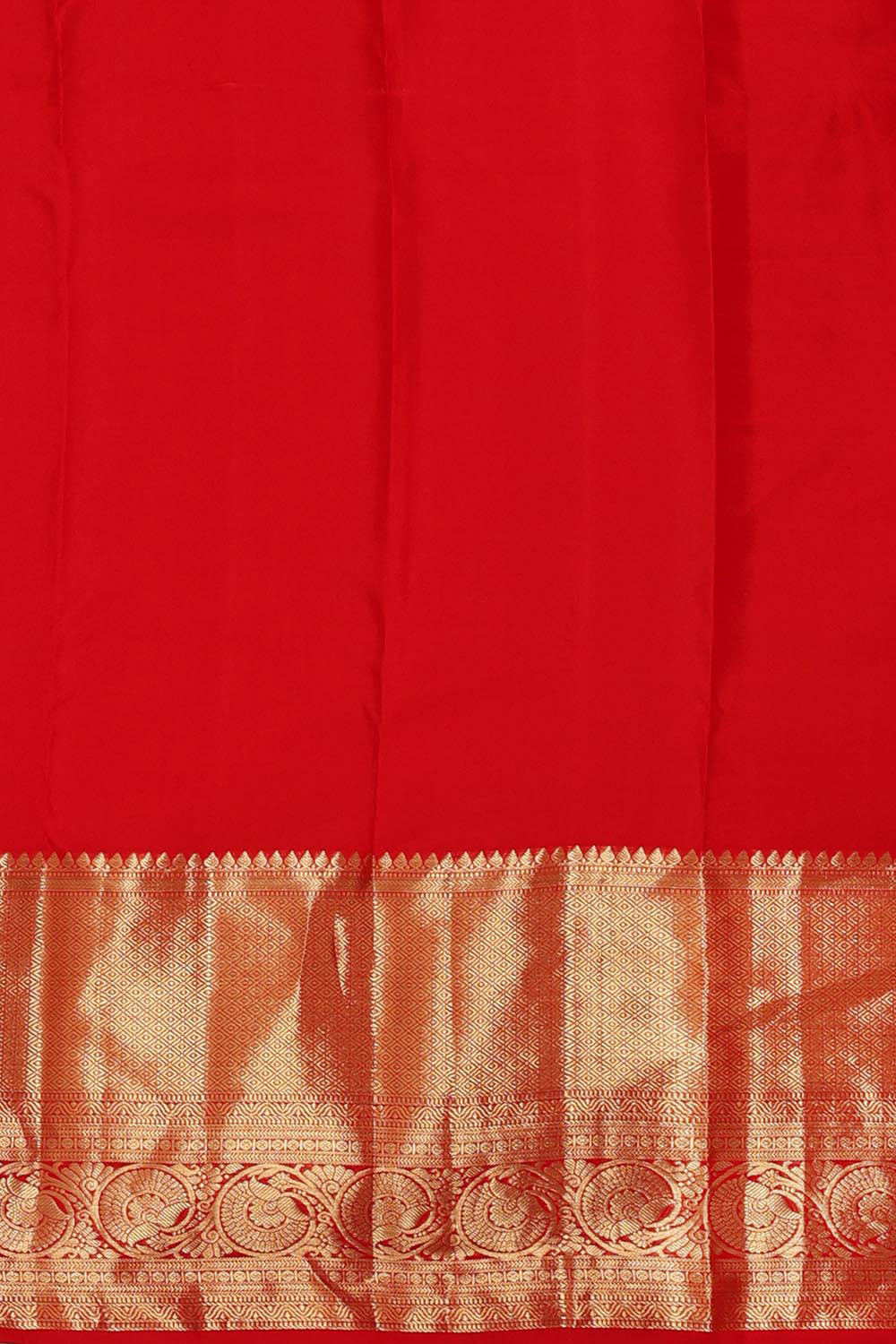 Kanchipattu Red Brocade Saree