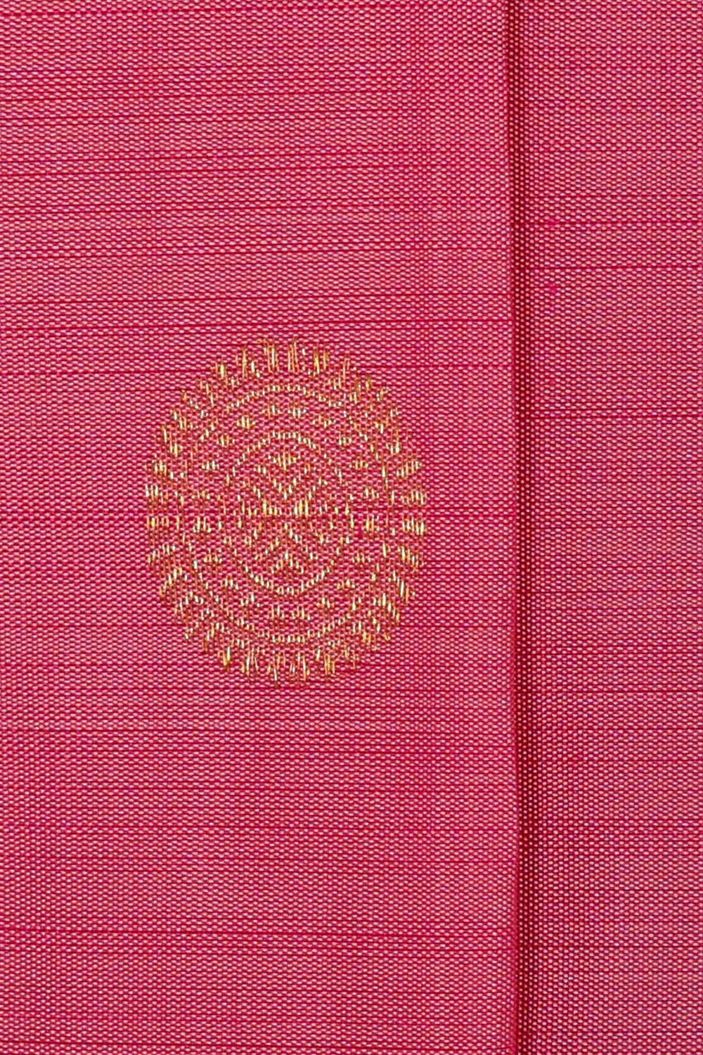 Kanchipattu Pink Brocade Saree