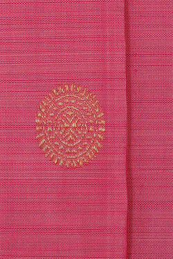 Image of Kanchipattu Pink Brocade Saree