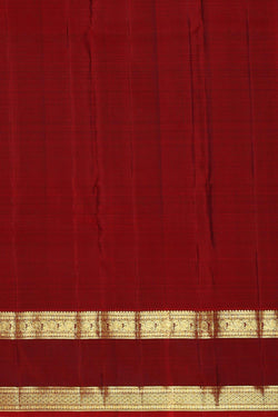 Image of Kanchipattu Bottle Green Brocade Saree