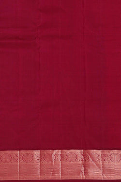 Image of Kanchipattu Light Red Brocade Saree