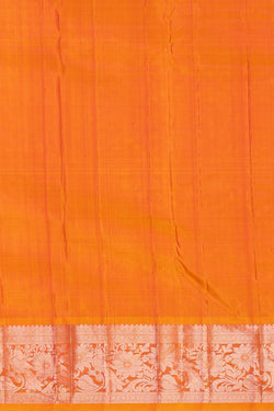 Image of Kanchipattu Magenta Purple Brocade Saree