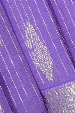 Image of Kanchipattu Lavender Brocade Saree