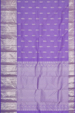 Image of Kanchipattu Lavender Brocade Saree