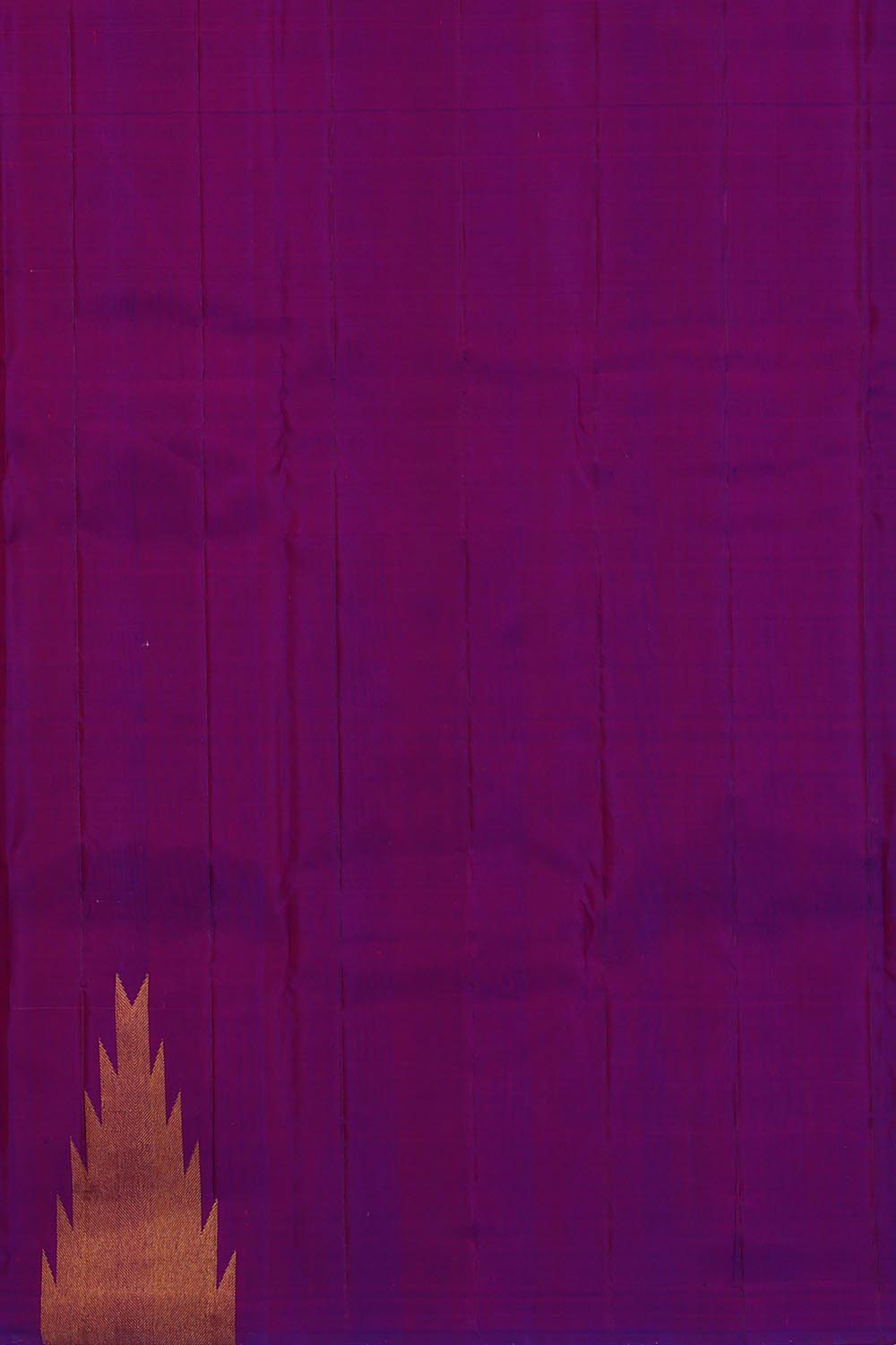 Kanchipattu Magenta Purple Brocade Saree