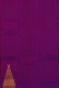 Image of Kanchipattu Magenta Purple Brocade Saree