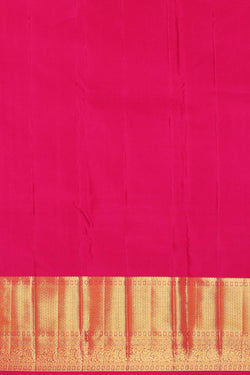 Image of Kanchipattu Rani Pink Brocade Saree