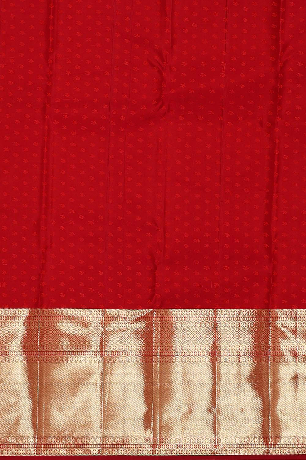 Kanchipattu Red Brocade Saree