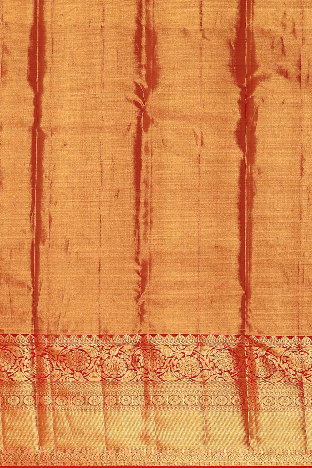 Kanchipattu Gold Tissue Brocade Saree