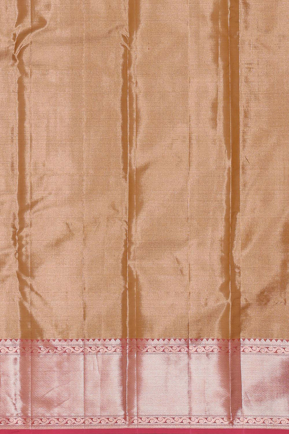 Kanchipattu Gold Tissue Brocade Saree