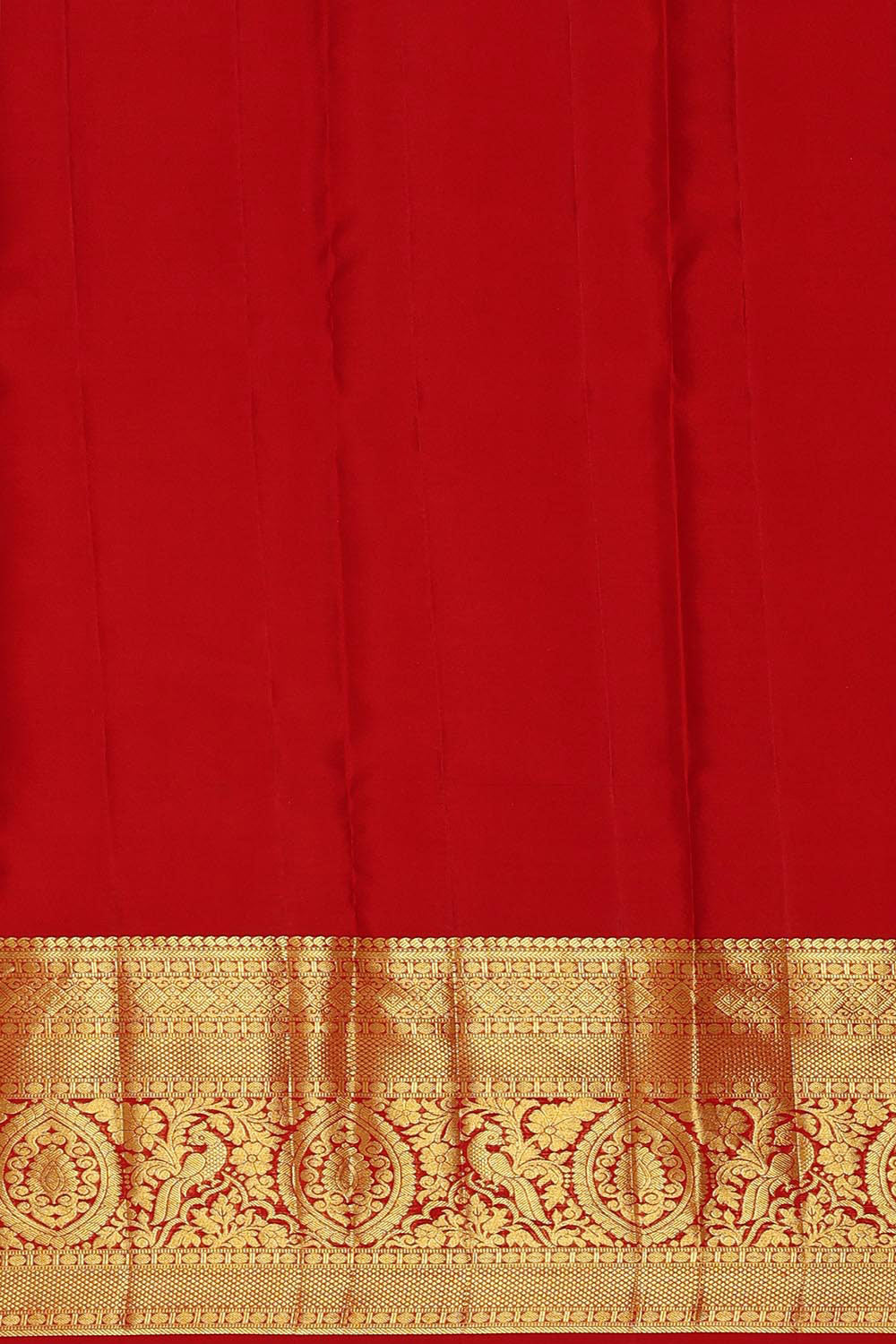 Kanchipattu Cream Brocade Saree