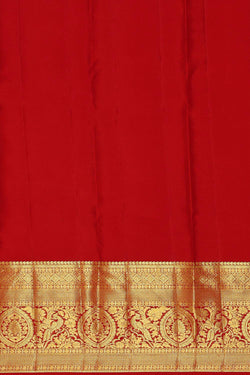 Image of Kanchipattu Cream Brocade Saree