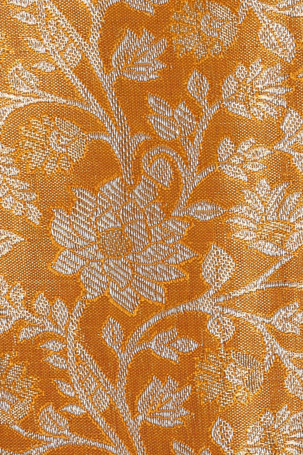 Kanchipattu Gold Tissue Brocade Saree