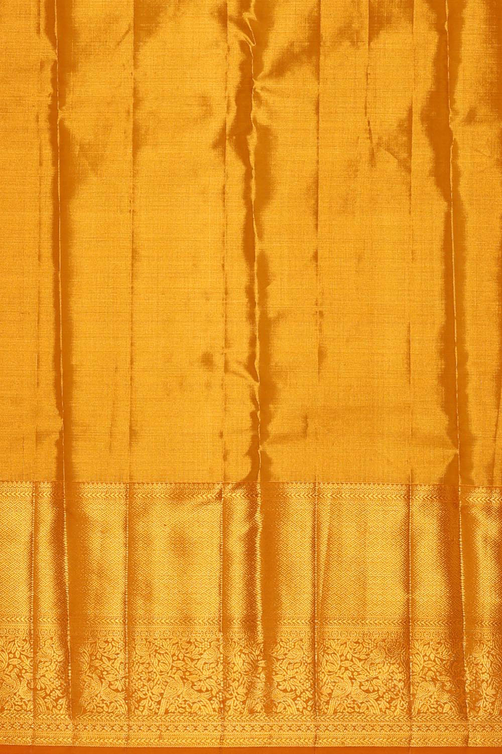 Kanchipattu Gold Tissue Brocade Saree