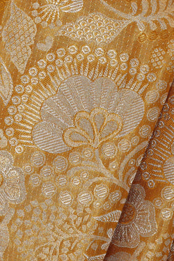 Image of Kanchipattu Gold Tissue Brocade Saree