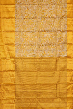 Image of Kanchipattu Gold Tissue Brocade Saree