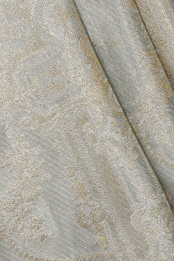 Image of Kanchipattu Grey Brocade Saree